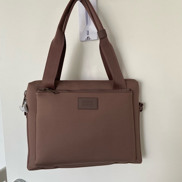 Dagne Dover Handbags - Dagne Dover Ryan Laptop Bag in Dune